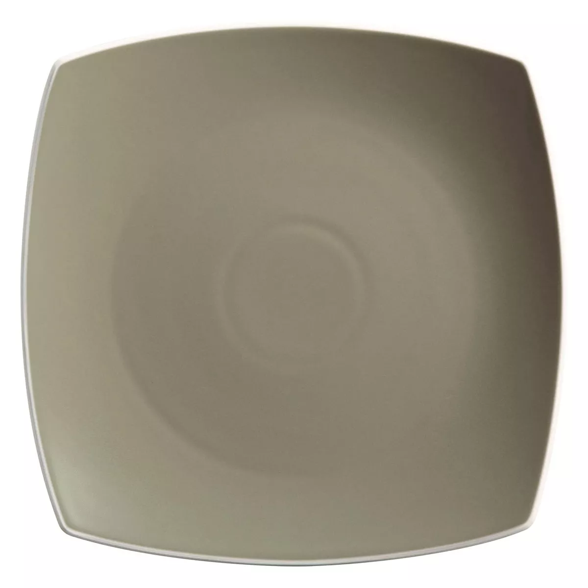 Gibson 102264.16RM Elite 16 Piece Durable Square Matte Dinnerware Set with Plates, Bowls, and Mugs, Microwave and Dishwasher Ready