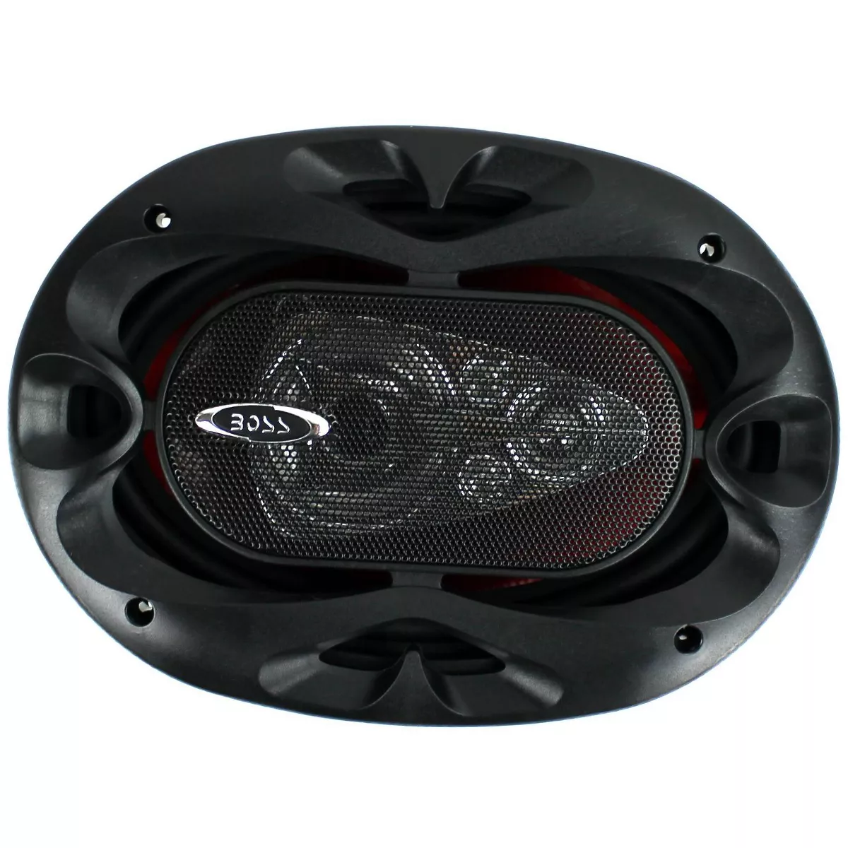 2) BOSS CHAOS CH6950 6x9" 5-Way 600W Car Coaxial Audio Stereo Speakers Pair