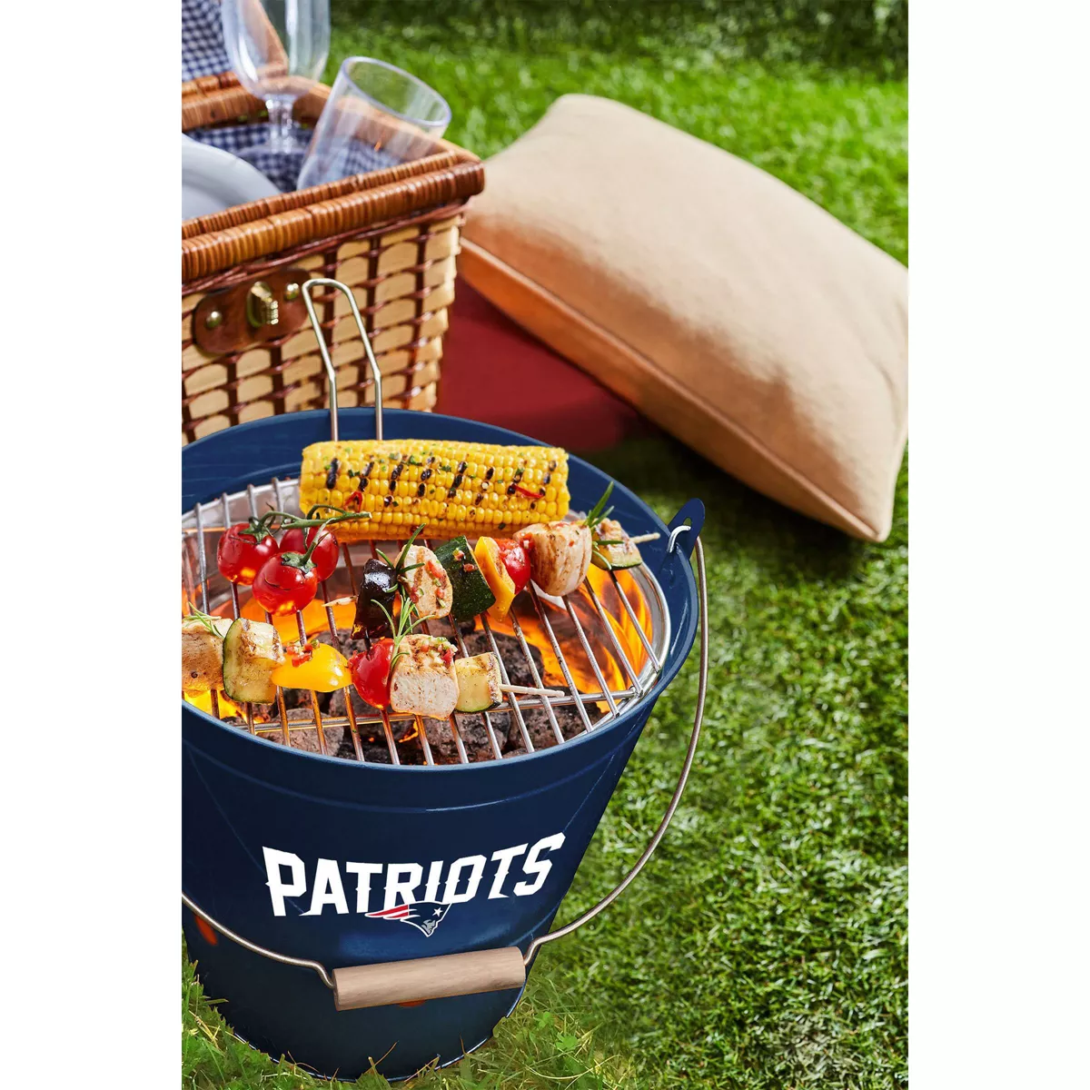 NFL New England Patriots Bucket Grill
