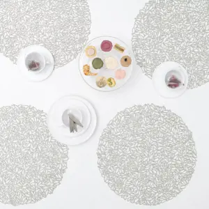 4pk Pressed Petal Placemats Glacier - Chilewich