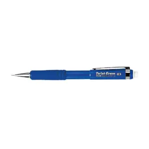 Pentel Twist-Erase III Mechanical Pencil 0.5 mm Blue Barrel QE515C
