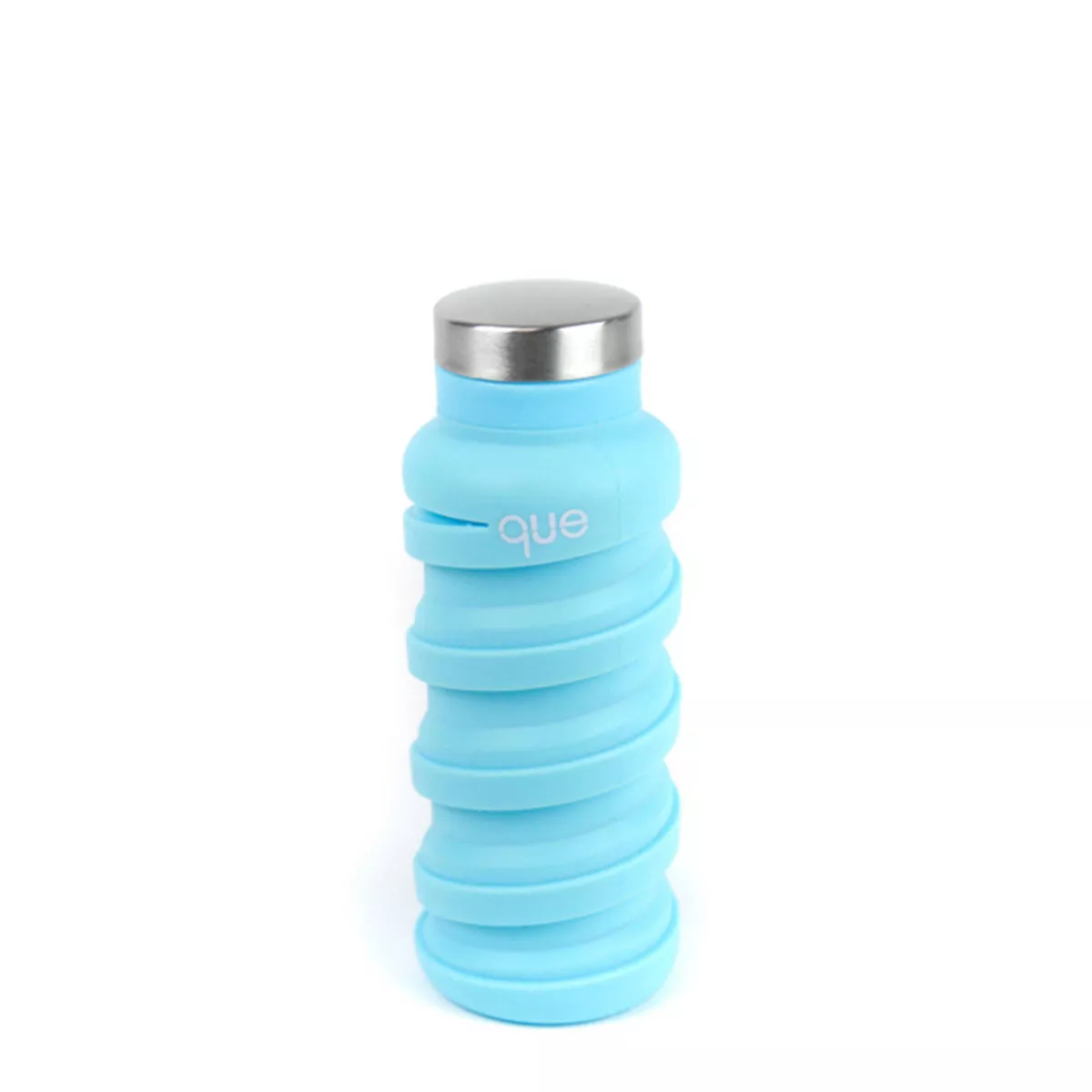 12oz que Bottle Iceberg Blue
