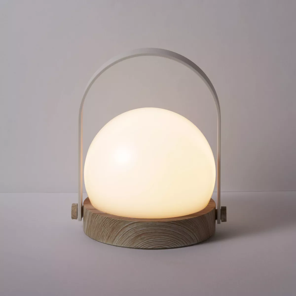 Portable Wood Nightlight White - Pillowfort™