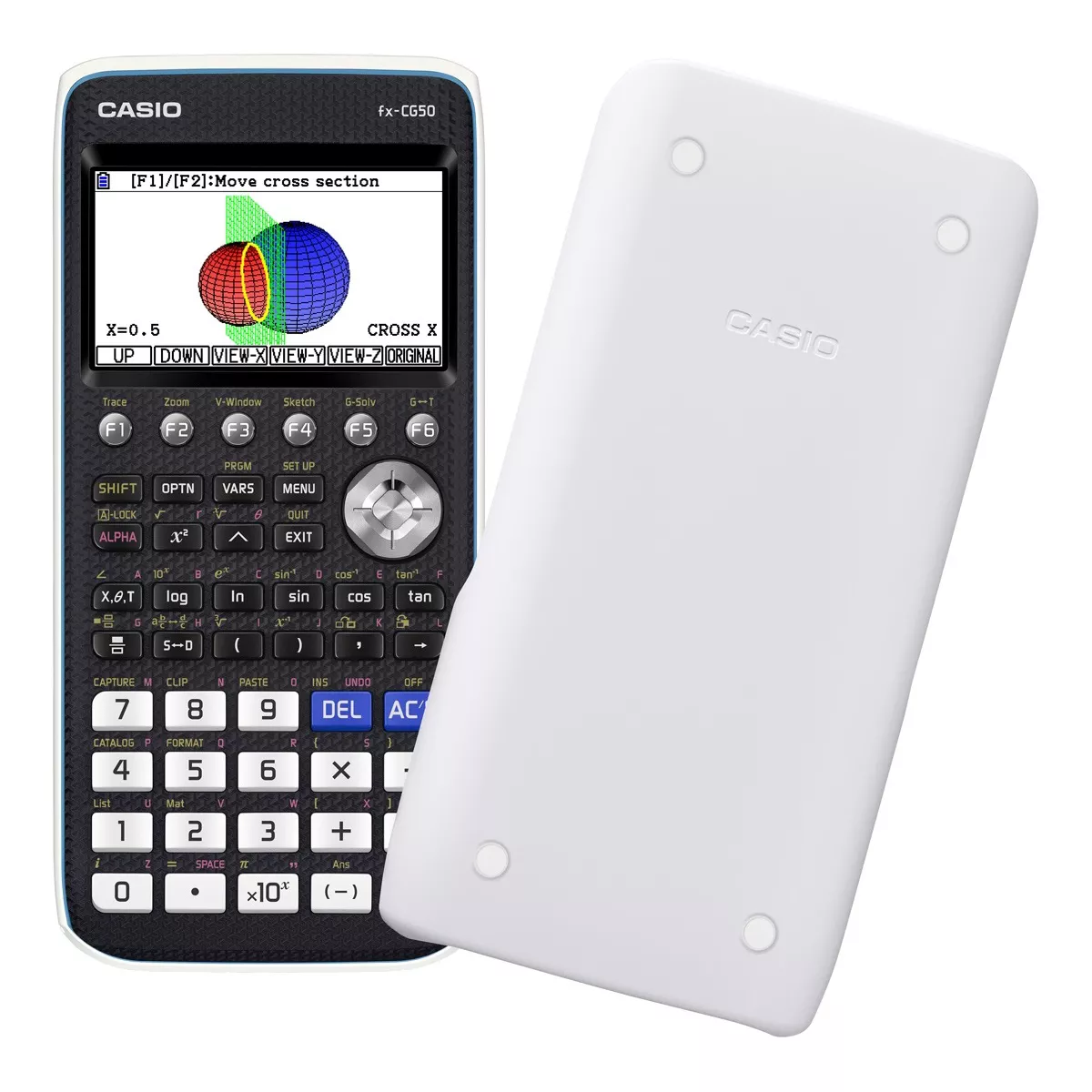 Casio High-Resolution 3D Color Graphing Calculator - Black (FX-CG50)