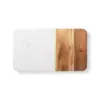 14" x 8" Marble and Acacia Cheese Board - Cathy's Concepts