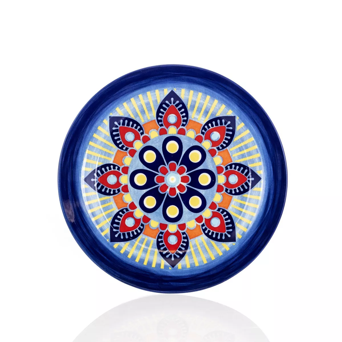 16pc Stoneware Kaleidoscope Dinnerware Set - Elama