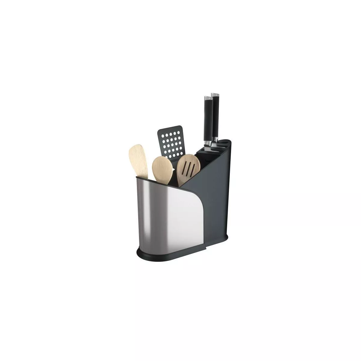 Plastic Furlo Expanding Utensil Holder Black - Umbra