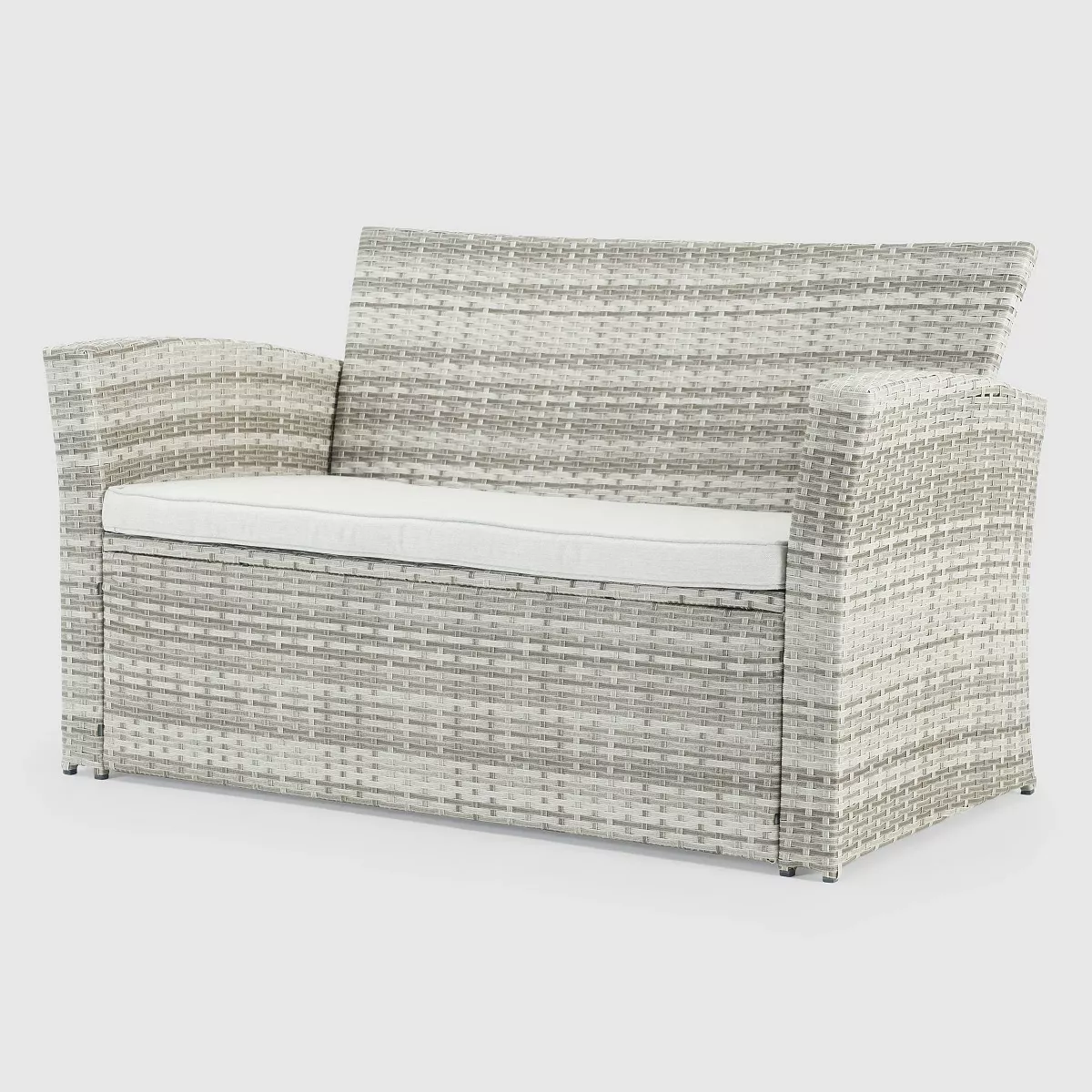 Magna 4pc Patio Fire Seating Set - Gray - Sego Lily