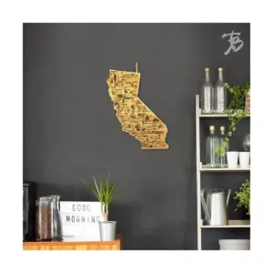 Totally Bamboo Destination California Cutting Board 14.25