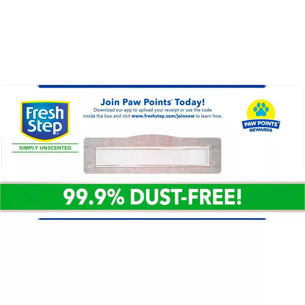 Fresh Step - Simply Unscented Litter - Clumping Cat Litter - 25lbs