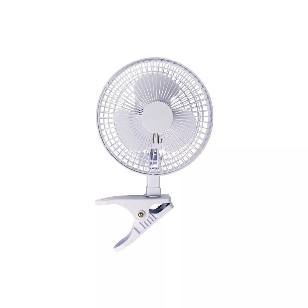 Active Air ACFC6 6-Inch 2-Speed Clip-On Desk Mountable 360-Degree Hydroponics Grow Fan with Spring-Loaded Plastic Clip for Office, Greenhouse, Kitchen