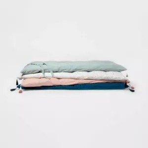 Twin Decorative Animal Print Chaise Lounge Pillow Teal - Opalhouse™