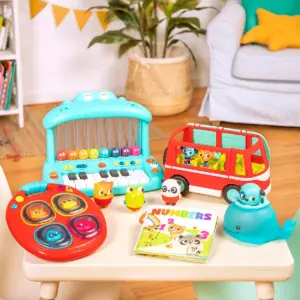 Land of B. Numbers Bath Book Tub Time Books