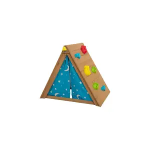 KidKraft A-Frame Hideaway & Climber Tent