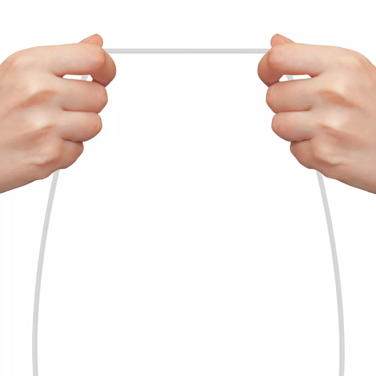 Just Wireless 2.4A/12W 1-Port USB-A Home Charger with 10ft TPU Lightning to USB-A Cable - White