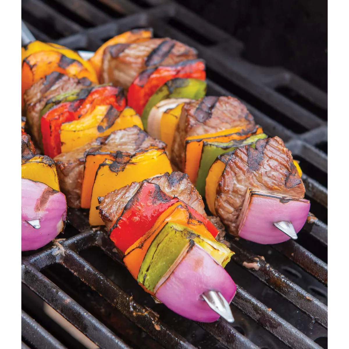 Stainless Steel BBQ Cactus Grill Cabob Silver - Nordicware