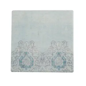 4pk Cork Damask Coaster Set Green - Thirstystone