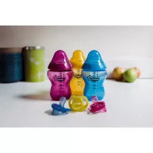 Tommee Tippee Closer To Nature Fiesta Baby Bottle - 9oz/6pk