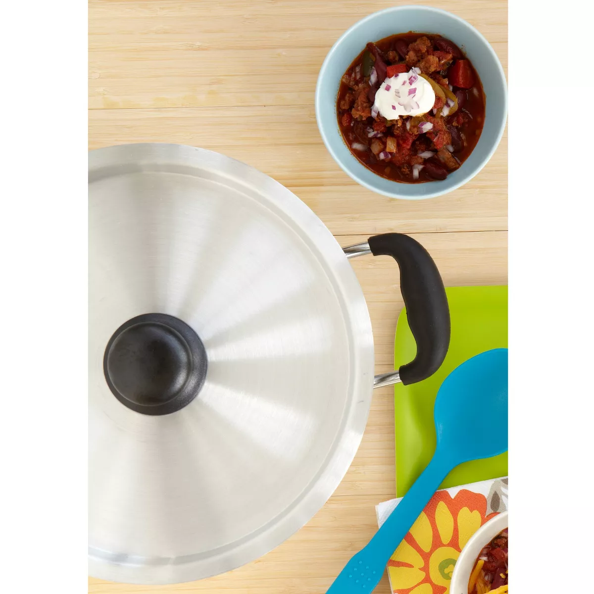 Imusa 8qt Stock Pot with Bakelite Handles