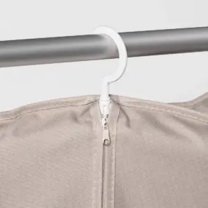 2pk Suit Protector Garment Bag Gray - Room Essentials™