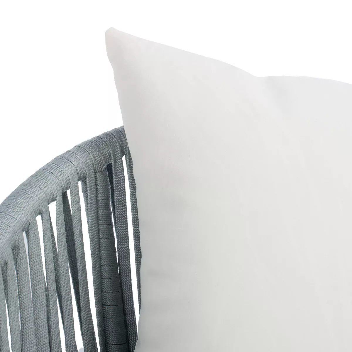Jorda 4pc Rope Living Set - Gray/Beige - Safavieh