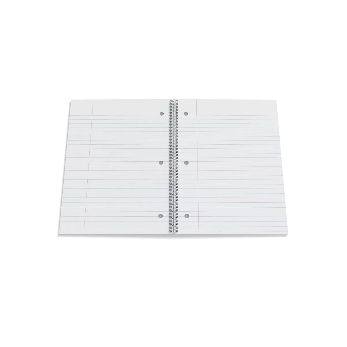 Staples Accel Durable Poly Cover Notebook Wide Ruled Blue 8