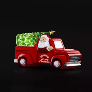 Mr. Christmas Outdoor LED Christmas Decoration Santa in Christmas Tree Truck - 21