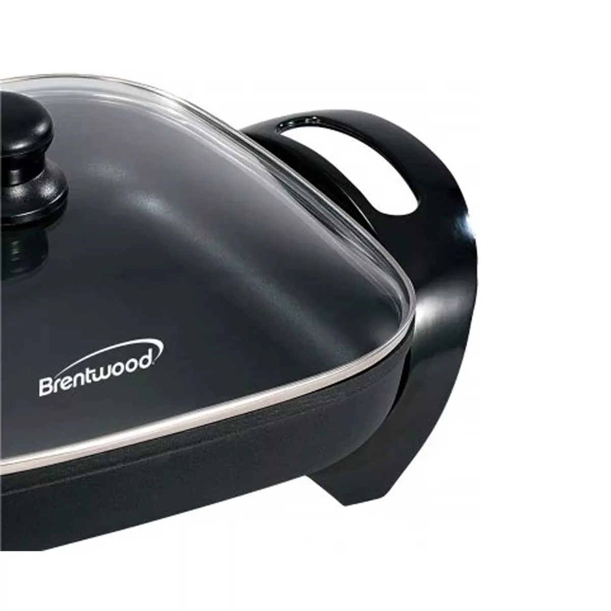 Brentwood 12 in. Electric Skillet with Glass Lid