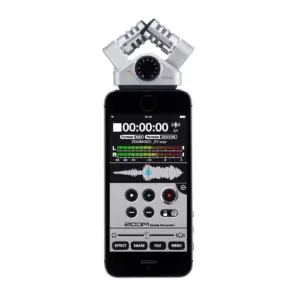 Zoom iQ6 Stereo Lightning Connector X/Y for iOS Microphone Field Recorder