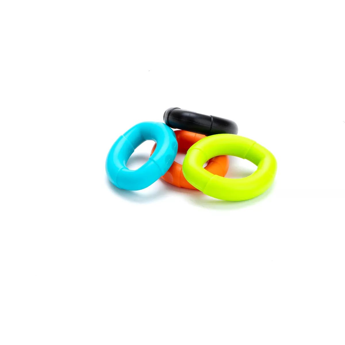 Mind Reader Hand Grip Strengthener, Set of 4, Multi-Color