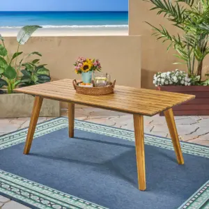 Downey Rectangle Acacia Wood 71