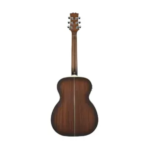 Mitchell T333E-BST Solid Mahogany Auditorium Acoustic-Electric Guitar Edge Burst