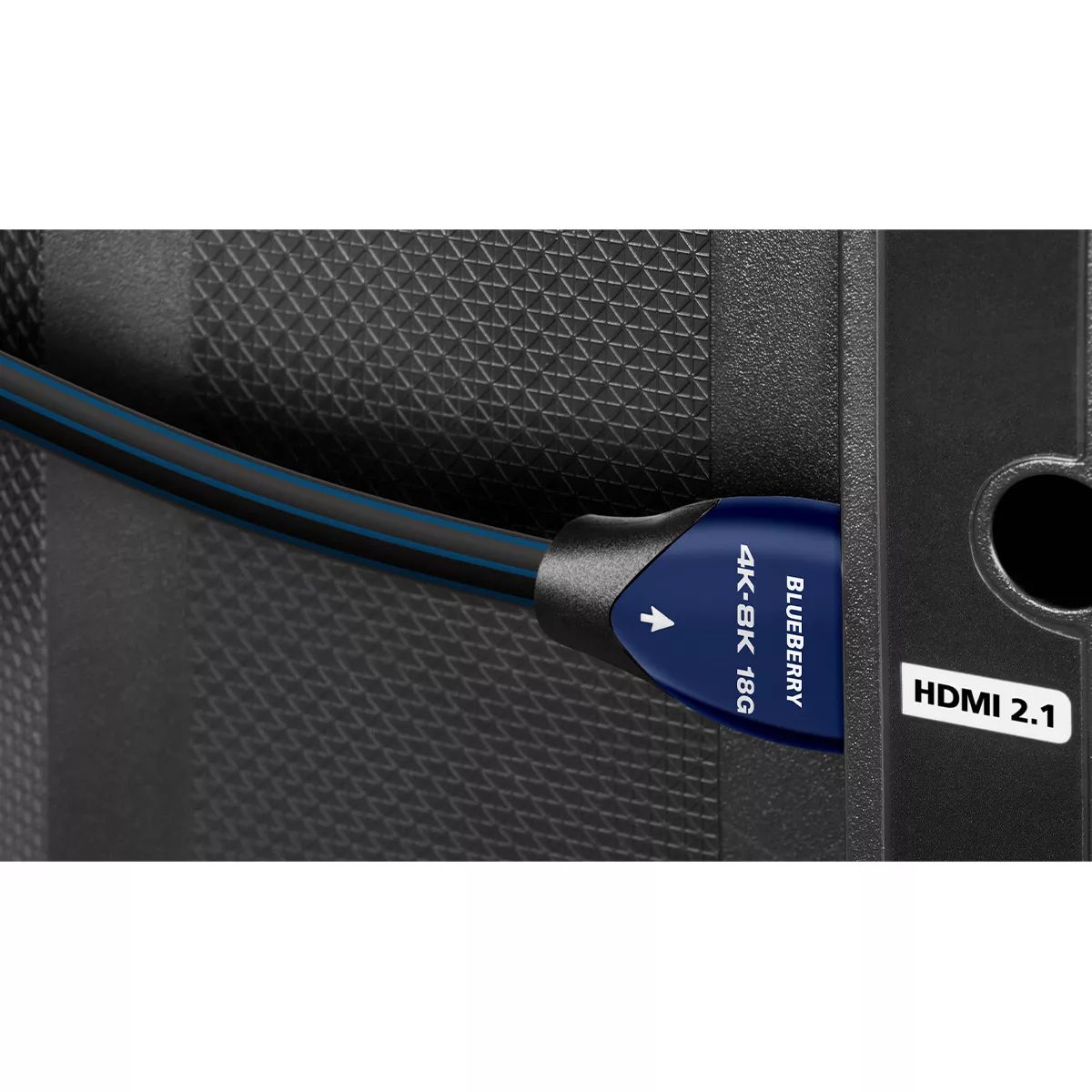 AudioQuest BlueBerry 4K-8K 18Gbps HDMI Cable - 4.92 ft. (1.5m)