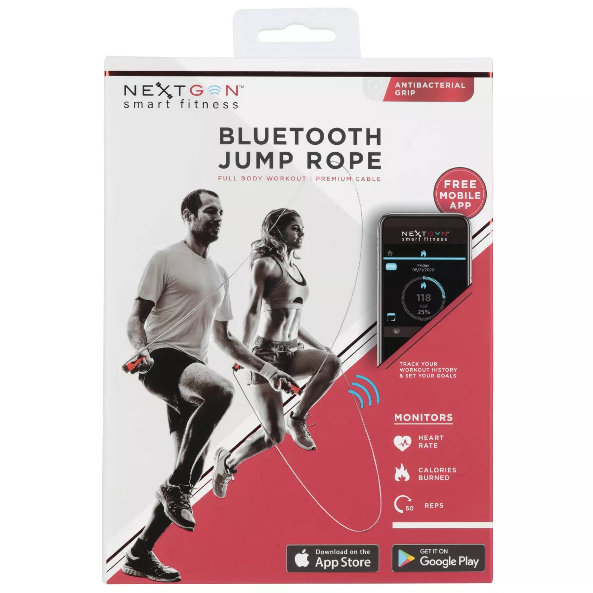 NextGen Smart Fitness Jump Rope - Black