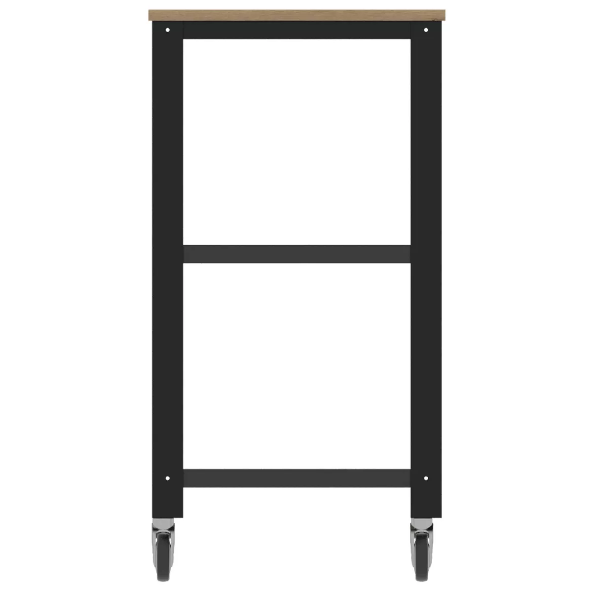 Emery Kitchen Cart Light Wood - RST Brands