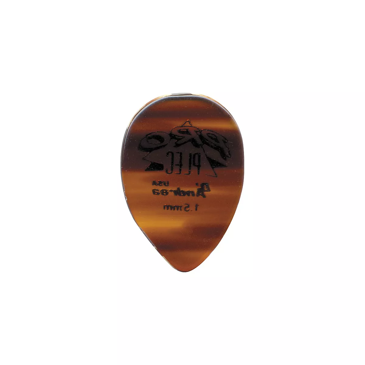 D'Andrea Pro Plec Guitar Picks Small Pointed Teardrop - One Dozen Shell 1.5 mm
