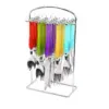 Gibson Home 20pc Stainless Steel Santoro Silverware Set with Hanging Rack