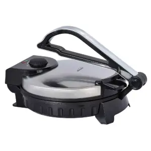 Brentwood Stainless Steel Non-Stick Electric Tortilla Warmer Maker, 10-Inch