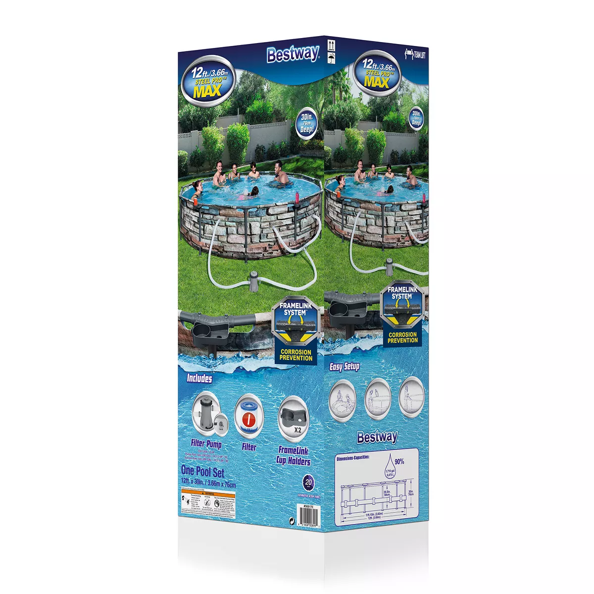 Bestway 56817E 12' x 30