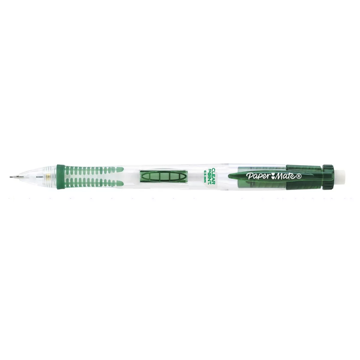 3pk #2 Mechanical Pencils with Lead/Eraser Refill ClearPoint .5mm Multicolor - PaperMate