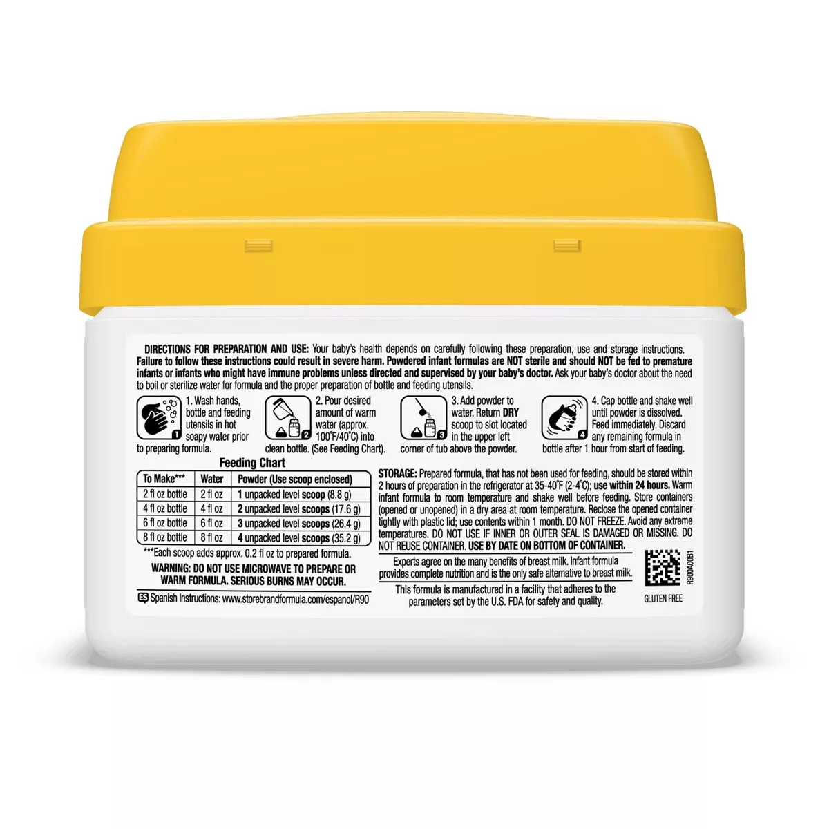 Infant Non-GMO Formula with Iron Powder - 22.2oz - up & up™