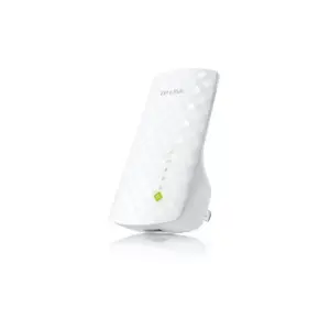 TP-LINK RE200 IEEE 802.11ac 750 Mbit/s Wireless Range Extender - 2.40 GHz, 5 GHz - 1 x Network (RJ-45) - Ethernet, Fast Ethernet - Wall Mountable