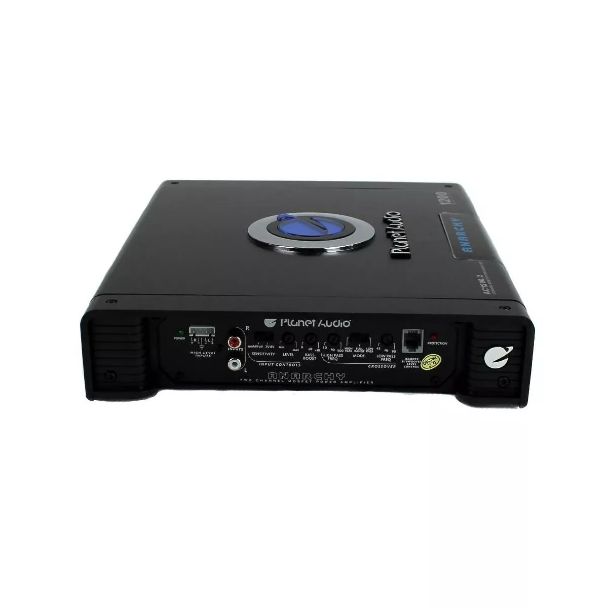 PLANET AUDIO AC1200.2 1200W 2 Channel Car A/B Amplifier Amp AC12002+8 Ga Amp Kit