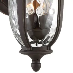 John Timberland Traditional Outdoor Wall Light Fixture Bronze 22 1/4