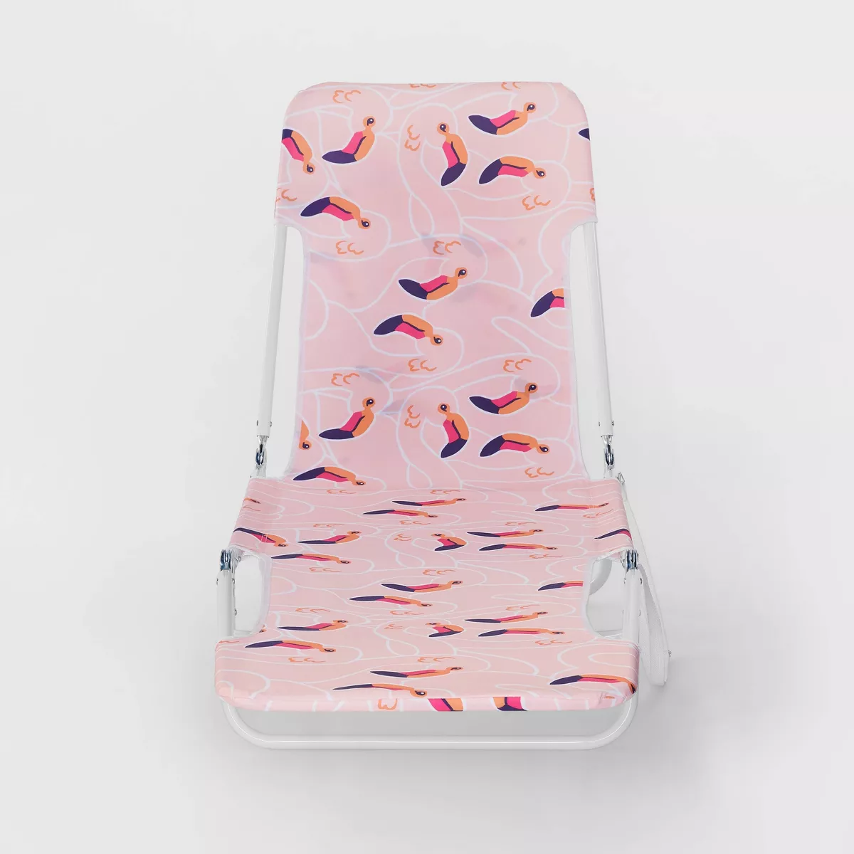 Multi Position Lounger with Carrying Strap Flamingo - Sun Squad™