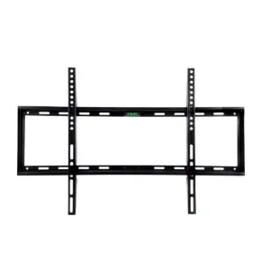 MegaMounts Smooth Black Matt Finish Fixed Television Mount