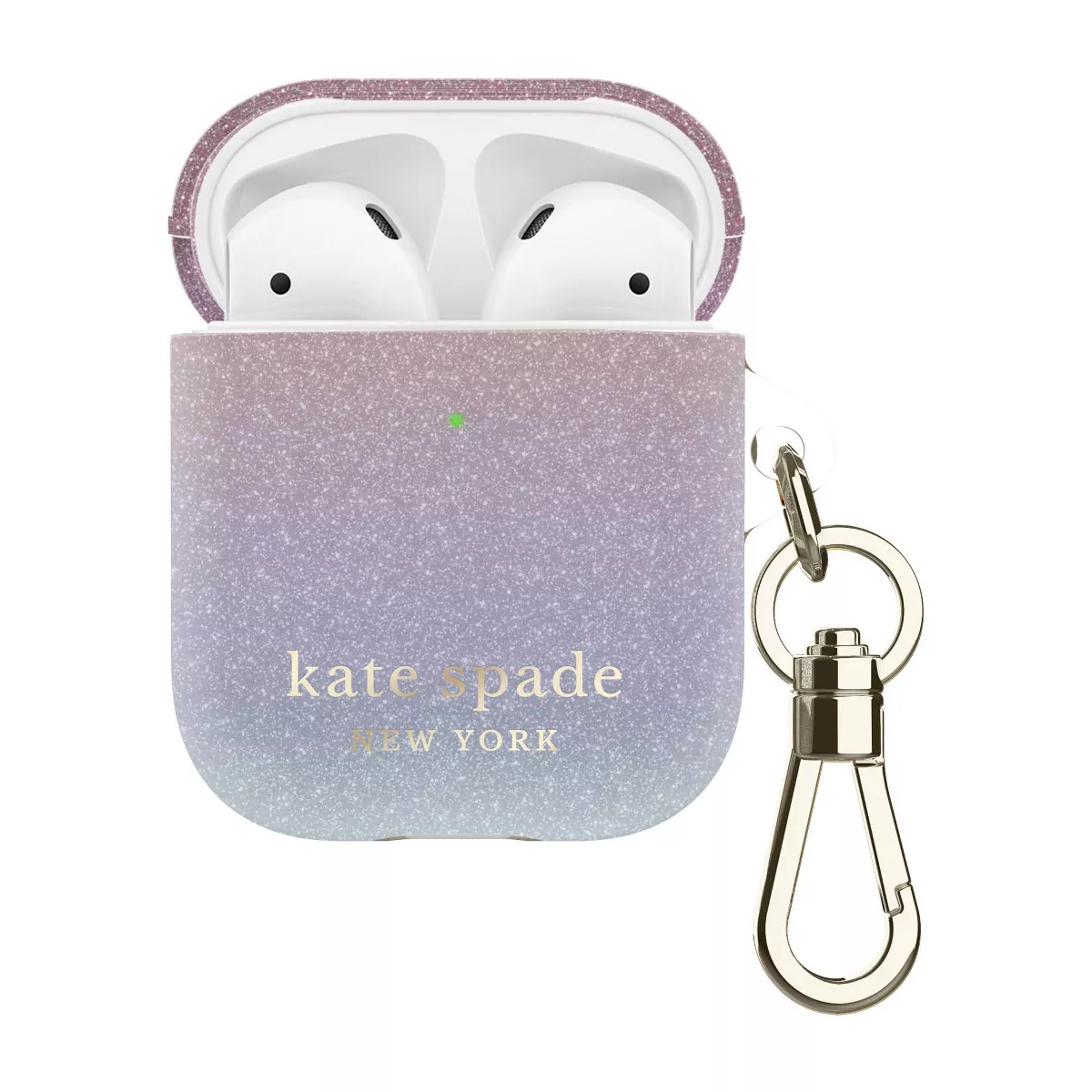 Kate Spade New York AirPods Case - Ombre Glitter Pink