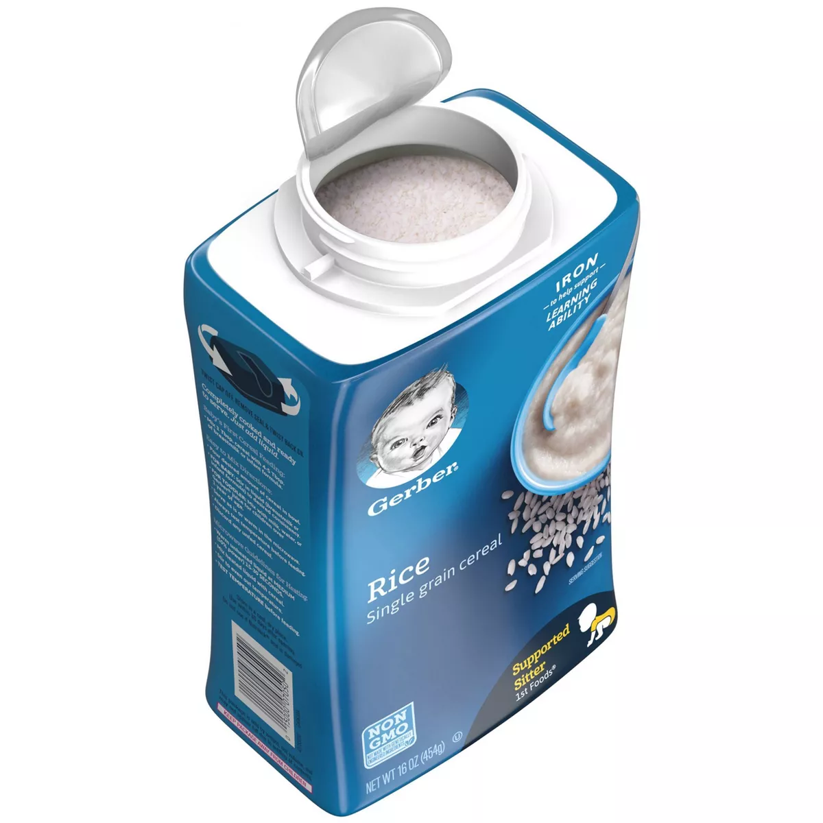 Gerber Single Grain Rice Baby Cereal - 16oz