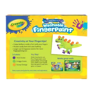 Crayola 3ct Washable Fingerpaints