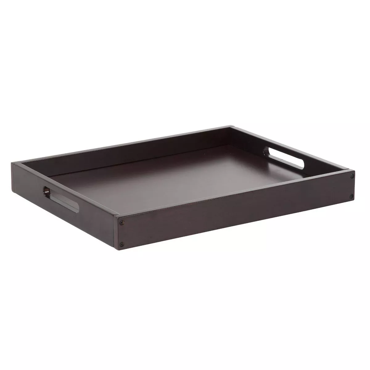 Wood Folding Wine Rack with Removable Tray Espresso - Room and Joy